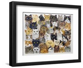 Just the Cat's Whisker-Pat Scott-Framed Giclee Print