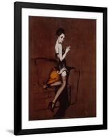 Just Wright-David Wright-Framed Art Print