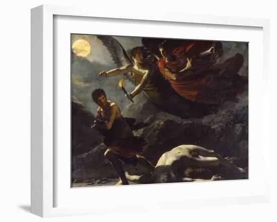 Justice and Divine Vengeance Pursuing Crime, 1808-Pierre-Paul Prud'hon-Framed Giclee Print