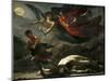 Justice and Divine Vengeance Pursuing Crime-Pierre-Paul Prud'hon-Mounted Giclee Print