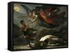 Justice and Divine Vengeance Pursuing Crime-Pierre-Paul Prud'hon-Framed Stretched Canvas