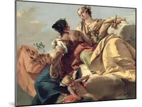 Justice and Peace-Giovanni Battista Tiepolo-Mounted Giclee Print