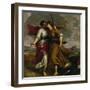 Justice and Peace-Palma Il Giovane-Framed Giclee Print