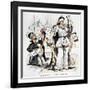 Justice Cartoon-Louis Dalrymple-Framed Giclee Print