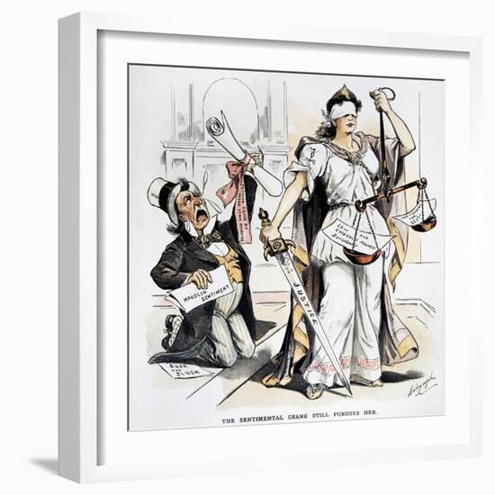 Justice Cartoon-Louis Dalrymple-Framed Giclee Print