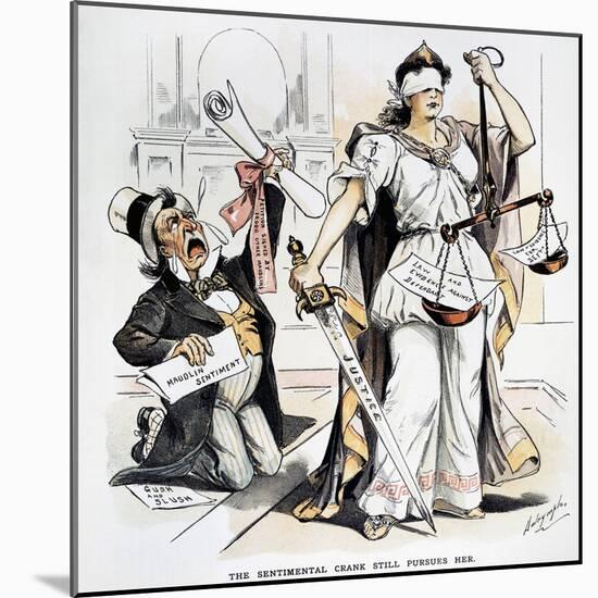 Justice Cartoon-Louis Dalrymple-Mounted Giclee Print