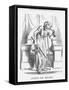 Justice - for Ireland, 1866-John Tenniel-Framed Stretched Canvas