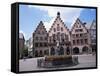 Justice Fountain, Romer, Frankfurt Am Main, Germany-Roy Rainford-Framed Stretched Canvas