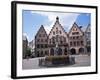 Justice Fountain, Romer, Frankfurt Am Main, Germany-Roy Rainford-Framed Photographic Print