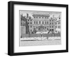 Justice Hall, Old Bailey, City of London, Pre 1737-John Bowles-Framed Premium Giclee Print