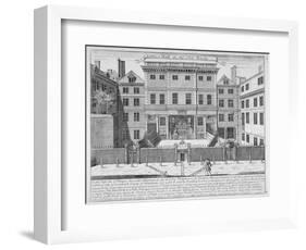 Justice Hall, Old Bailey, City of London, Pre 1737-John Bowles-Framed Giclee Print