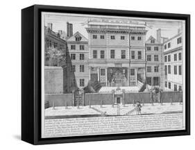 Justice Hall, Old Bailey, City of London, Pre 1737-John Bowles-Framed Stretched Canvas