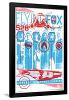 Justice League - Flying Fox-null-Framed Poster