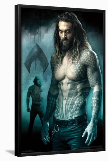 JUSTICE LEAGUE - KING OF ATLANTIS-null-Framed Poster