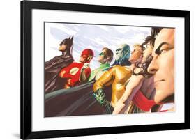 JUSTICE LEAGUE - PORTRAIT-null-Framed Poster