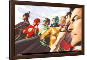 JUSTICE LEAGUE - PORTRAIT-null-Framed Poster