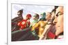 JUSTICE LEAGUE - PORTRAIT-null-Framed Poster