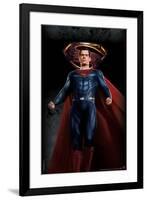 Justice League - Superman-null-Framed Poster