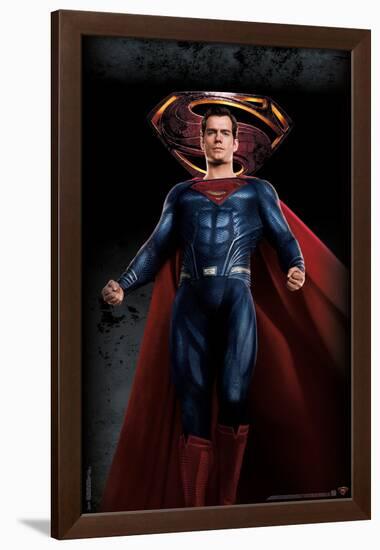 Justice League - Superman-null-Framed Poster