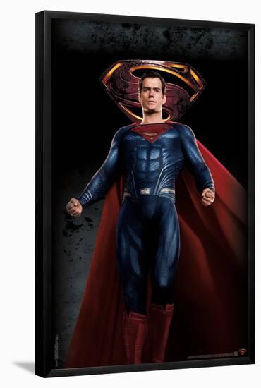 Justice League - Superman-null-Framed Poster