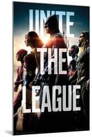 Justice League - Team-null-Mounted Poster