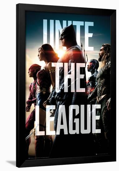 Justice League - Team-null-Framed Poster