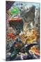 Justice League vs. Godzilla vs. Kong - Batman Rescue-Trends International-Mounted Poster