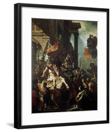 'Justice of Trajan, c.1840' Giclee Print - Eugene Delacroix ...