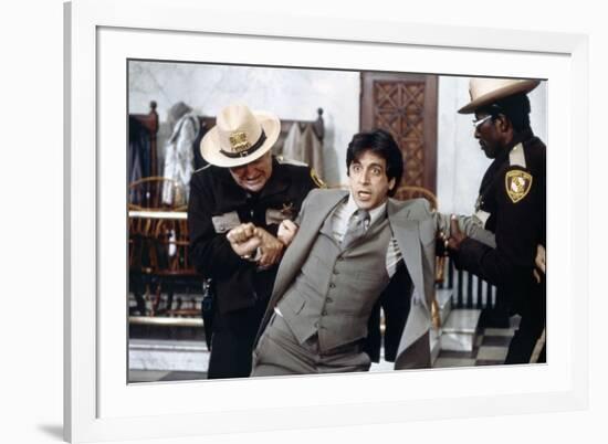 Justice pour tous AND JUSTICE FOR ALL by Norman Jewison with Al Pacino, 1979 (photo)-null-Framed Photo