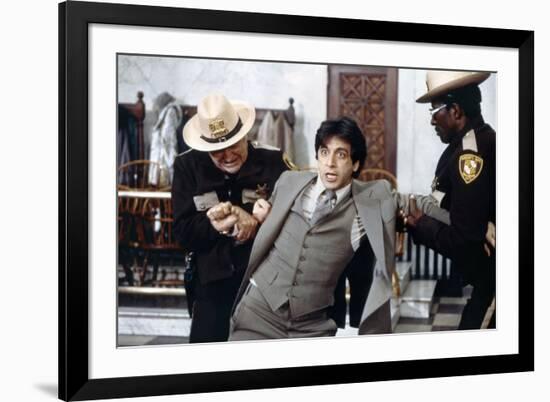 Justice pour tous AND JUSTICE FOR ALL by Norman Jewison with Al Pacino, 1979 (photo)-null-Framed Photo