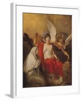 Justice, Religion and the National Guardian-null-Framed Giclee Print