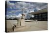 Justice Sculpture in Front of Supremo Tribunal Federal, Brasilia, UNESCO Site, Brazil-Yadid Levy-Stretched Canvas