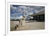 Justice Sculpture in Front of Supremo Tribunal Federal, Brasilia, UNESCO Site, Brazil-Yadid Levy-Framed Photographic Print