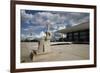 Justice Sculpture in Front of Supremo Tribunal Federal, Brasilia, UNESCO Site, Brazil-Yadid Levy-Framed Photographic Print