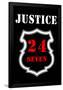 Justice Twenty For Seven-null-Framed Poster