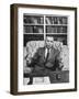 Justice William J. Brennan in Arm Chair at Home-Alfred Eisenstaedt-Framed Photographic Print