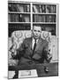 Justice William J. Brennan in Arm Chair at Home-Alfred Eisenstaedt-Mounted Photographic Print