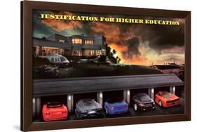 Justification For Higher Education-null-Framed Poster