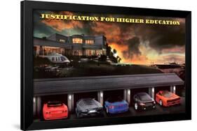 Justification For Higher Education-null-Framed Poster