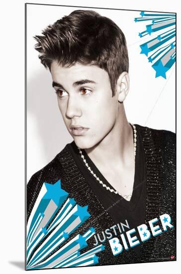 Justin Bieber - Awesome-Trends International-Mounted Poster