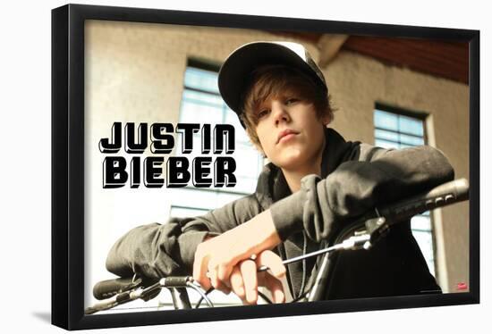Justin Bieber - Bike-Trends International-Framed Poster