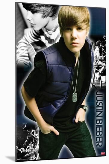 Justin Bieber - Cool-Trends International-Mounted Poster