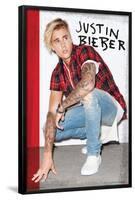 Justin Bieber - Flannel-Trends International-Framed Poster