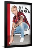 Justin Bieber - Flannel-Trends International-Framed Poster