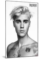 Justin Bieber - Pinup-Trends International-Mounted Poster