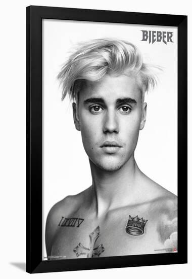 Justin Bieber - Pinup-Trends International-Framed Poster