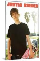 Justin Bieber - Skateboard-Trends International-Mounted Poster