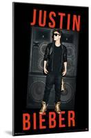 Justin Bieber - Speakers-Trends International-Mounted Poster