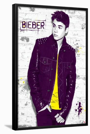 Justin Bieber - Wall-Trends International-Framed Poster