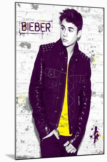 Justin Bieber - Wall-Trends International-Mounted Poster